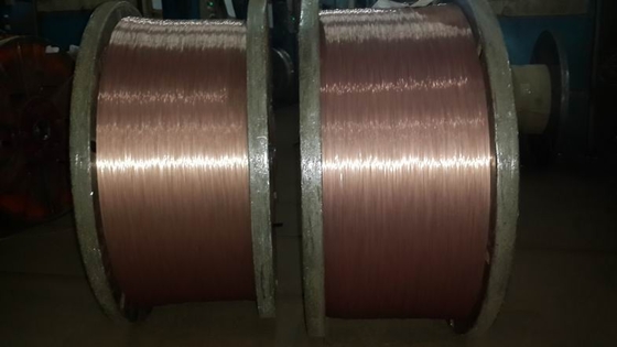 2250map Normal Tensile Copperize Tire Bead Wire , AISI ASTM GB JIS steel wires 1.20mm