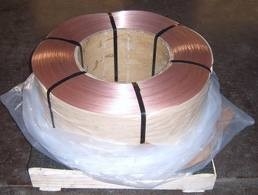 Vehicles Copperize Tire Bead Wire Tire 1.55MM , Brass Coated Copper Clad