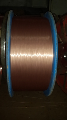 AISI ASTM Brass Coated Steel Wire , 1860Mpa Tyre Bead Wire 1.85MM Diameter