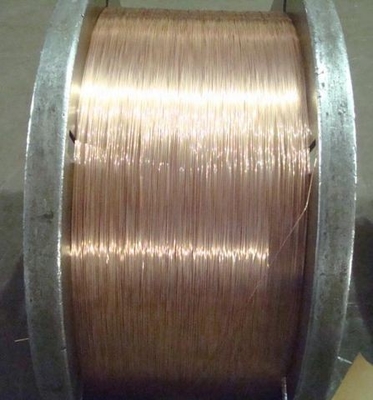 2060mpa high tensile strength Steel Bead Wire , Bicycle Bronze Coated 1.55mm